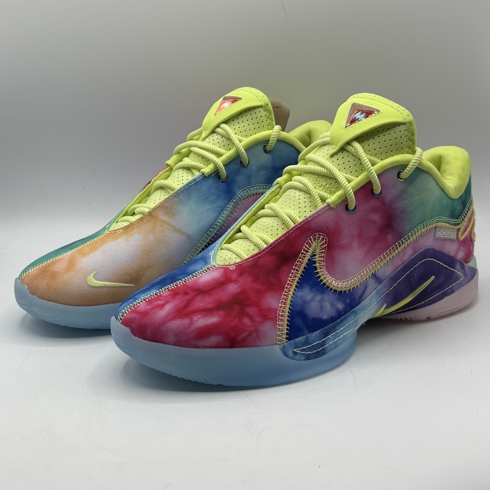 Nike LeBron 22 Mens SZ 9.5 Pink Blue Yellow HV8080-300 Basketball Monopoly Shoes
